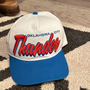 Oklahoma City Thunder Blue and White Cap 47 brand Hitch